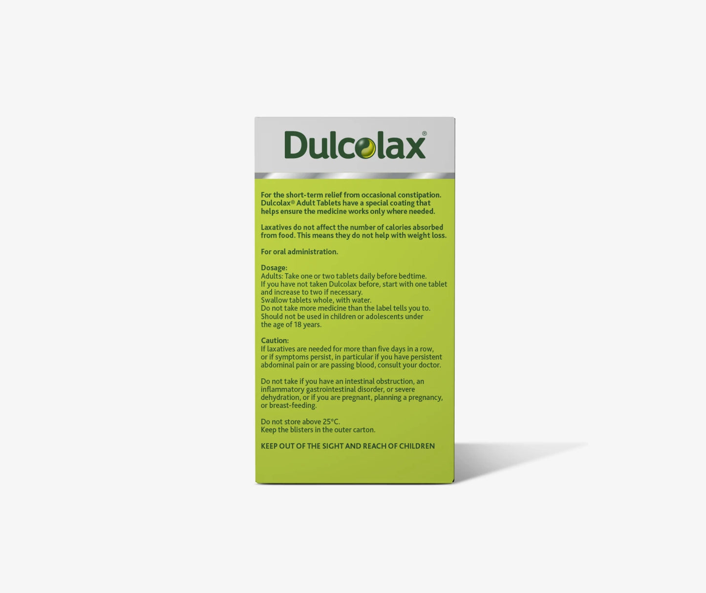 Dulcolax Adult 5 mg Tablet