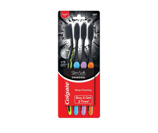 Colgate Slim Soft Charcoal 