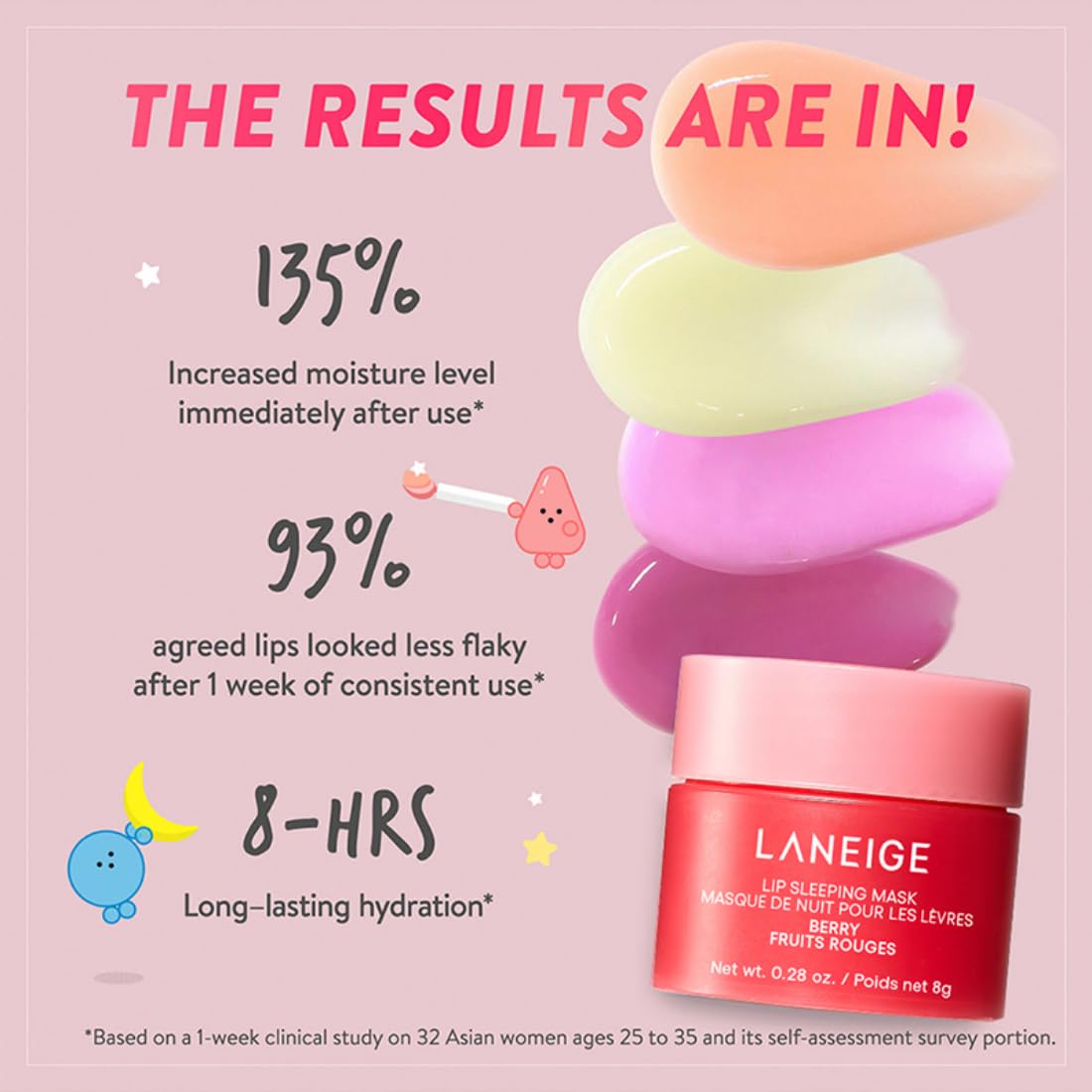 Laneige Lip Sleeping Mask Hydrating & Repairing Treatment